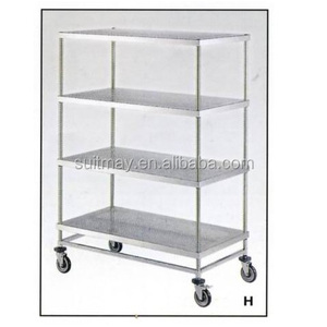 ชั้นวางแบบแข็งสแตนเลสสตีล - Product Image 1