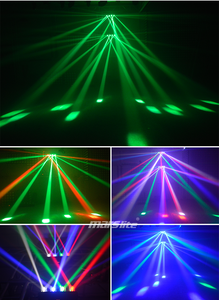 Best Price 4*10W RGBW Single Color Four Eye Beam Roller <strong>DMX</strong> LED Scanner Disco Light - Product Image 5