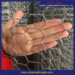 BWG 23X1/2 "Red De Alambre de Pollo Conejo de Cercas de Malla de triple torsión - Product Image 1