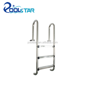 Échelle de <span class=keywords><strong>piscine</strong></span> pré-assemblée en acier inoxydable avec pédales antidérapantes - Product Image 4