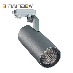 <span class=keywords><strong>Alu</strong></span> dimmable 3 pins 4 pins intérieur <span class=keywords><strong>led</strong></span> éclairage piste spot tête mobile 26 w 36 w cob <span class=keywords><strong>led</strong></span> piste light <span class=keywords><strong>rail</strong></span> - Product Image 6