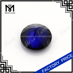 8.0mm ronda 34 # corunudm Creado <span class=keywords><strong>Azul</strong></span> <span class=keywords><strong>Zafiro</strong></span> <span class=keywords><strong>piedra</strong></span> - Product Image 3