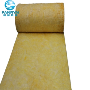 10Kg/M3 100มม.ขนสัตว์ฉนวนกันความร้อนวัสดุการแยกเสียงแก้วขนสัตว์สำหรับเครื่องปรับอากาศท่อ