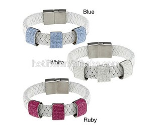 bijoux et nickel plomb conforme bracelets en cuir et les charmes