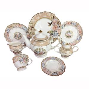 24 шт., керамические чайные наборы для кофе с чайник - Product Image 4