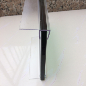 Không thấm nước con dấu Dải f jamb cao su khác Cửa & cửa sổ phụ kiện trong suốt cho phòng tắm kính không khung 2-5 năm <span class=keywords><strong>G004</strong></span> - Product Image 4