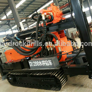 200 m 560 KG diepe waterputten rigs Dieselmotor Aangedreven crawler core <span class=keywords><strong>rig</strong></span> boorgat machine