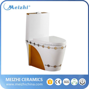 WC Monoblocco Colorato con Scarico a <span class=keywords><strong>Sifone</strong></span> Bianco e <span class=keywords><strong>Nero</strong></span> - Product Image 4