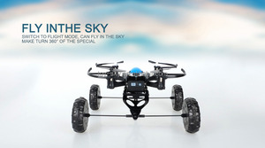 Lo nuevo jxd 503 3 en 1 hover drone 2.4g tierra-agua-aire triphibious quadcopter control remoto impermeable mariner - Product Image 3