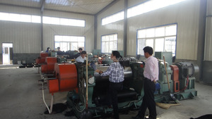 Calidad fina abierta mezcla molino para caucho / goma mezcladora abierto Mill Machinery / caucho planta de fabricación - Product Image 2
