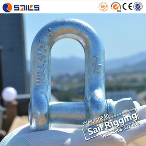 Acero galvanizado tornillo perno U.S. soltar grillete forjado D - Product Image 2
