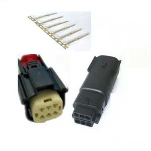 Molex Male Female Connector 6 pin way Black Housing plug for Extension wire harness 33472-0601 33482-0601 334720601