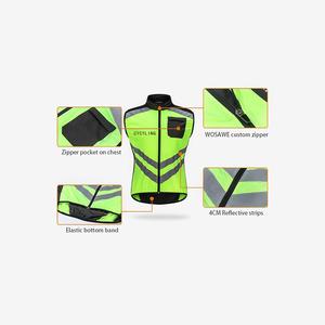 ZUJA usine directement en plein air haute visibilité <span class=keywords><strong>jaune</strong></span> Fluorescent cyclisme course nuit sûr <span class=keywords><strong>gilet</strong></span> de sécurité réfléchissant - Product Image 6