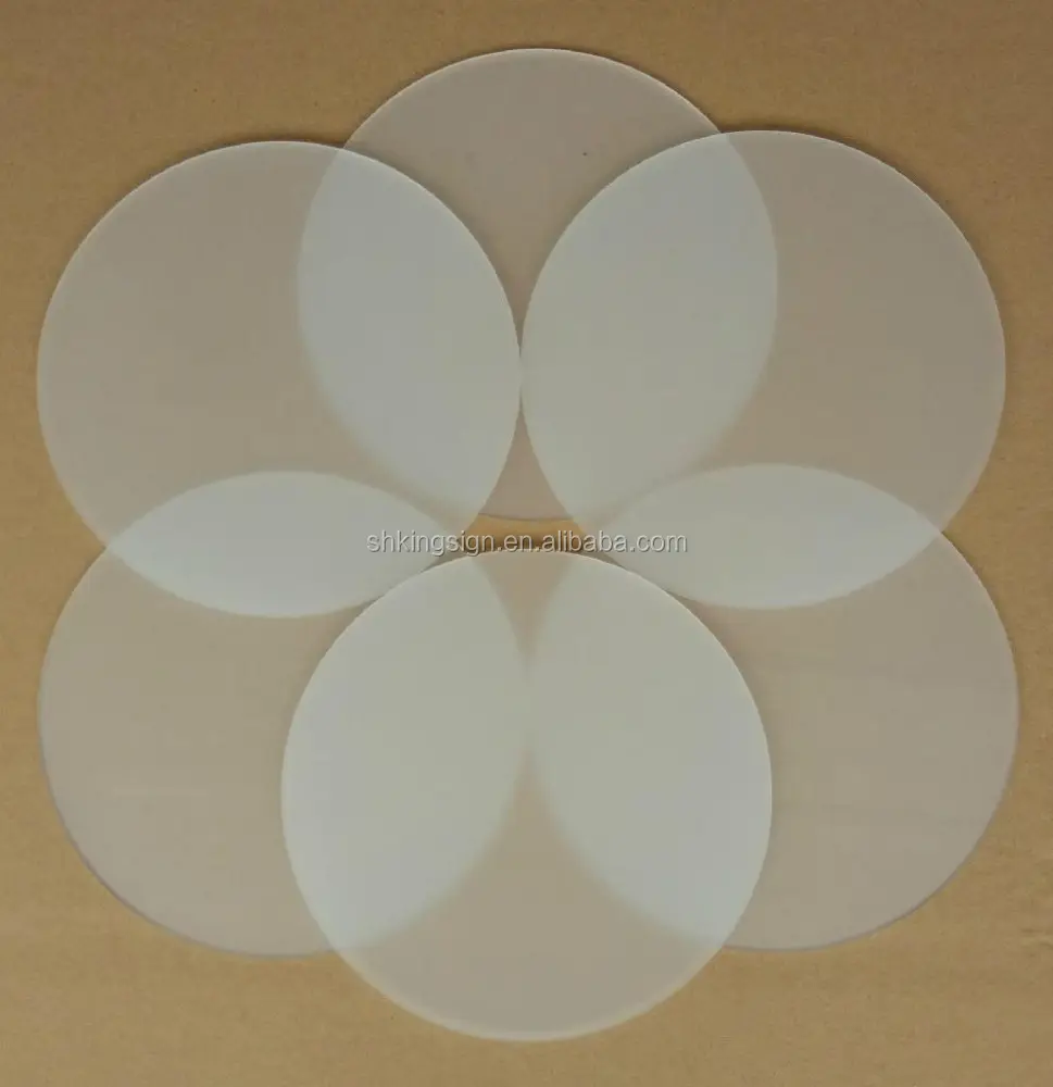 Led licht melk wit acryl licht diffuser plaat blad