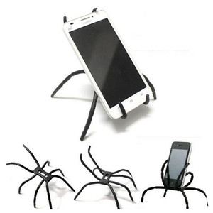 Soporte de Teléfono Tipo Araña de Buena Calidad para Tablet y Celular, Soporte Plegable Tipo Araña para Cama, Bicicleta, Auto y Escritorio - Product Image 1