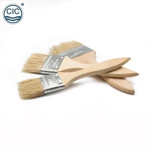 Kuas Cat Gagang Kayu 3 Inci Bulu Alami 100% Tahan Lama dan Ekonomis - Product Image 5