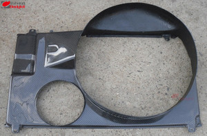 Para 1993-1998 Supra MK4 Cubierta Del Ventilador Del Radiador De Fibra De Carbono - Product Image 2