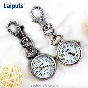 화이트 청동 의료 fob 간호사 시계 의사 석영 사용자 정의 키 체인 시계 - Product Image 6