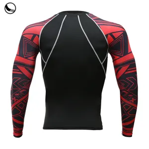 sublimation custom women rush guard shirt