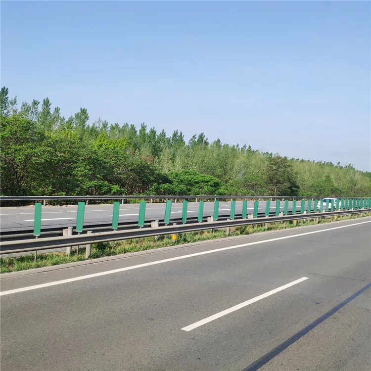 Golden supplier factory supply road safety equipment metal beam guard rail bridge guardrail systems