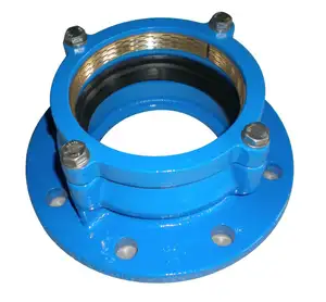 Flange Adaptor For Pvc Pipe DI Ductile Cast Iron Quick Flange Adaptor For Pvc Pe Pipe Pvc Quick Flange Adaptor Hdpe Pe Quick Flange Adaptor