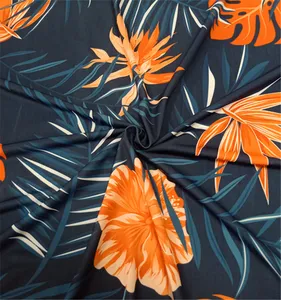 Custom swimwear & beachwear neoprene pbt polyester swimwear fabric