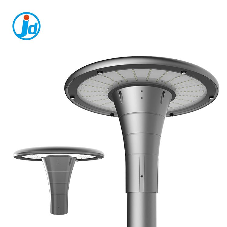 Быстрая доставка сильныe возможности по исследовании и дизайну Античная фонарный столб из алюминия с домом и закаленное стекло AC85-265V 60W/100W 50000 h классический JD-1057