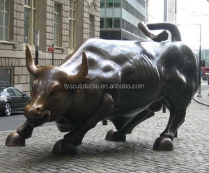 Escultura de toro de carga de tamaño real, escultura de metal, <span class=keywords><strong>ganado</strong></span>, bronce, pared, <span class=keywords><strong>calle</strong></span> - Product Image 4