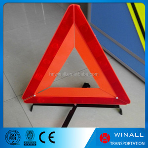 Road block phản xạ và led nhấp nháy ánh sáng dừng cảnh báo đăng tam giác - Product Image 2