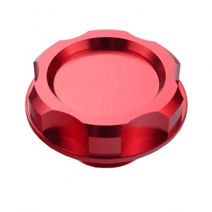 Couvercle de remplissage d'<span class=keywords><strong>huile</strong></span> pour <span class=keywords><strong>moteur</strong></span> de course, capuchon de remplissage <span class=keywords><strong>universel</strong></span> en aluminium pour réservoir de carburant - Product Image 1