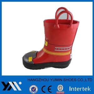 los animales en forma de lluvia botas de goma roja de zapatos - Product Image 1