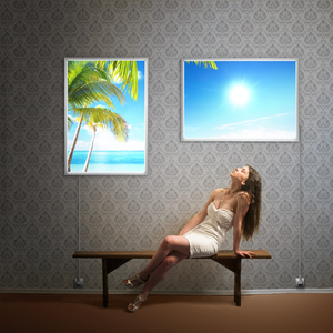 Quảng cáo <span class=keywords><strong>magic</strong></span> <span class=keywords><strong>mirror</strong></span> quảng cáo hộp đèn - Product Image 2