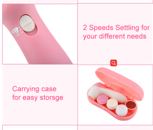 <span class=keywords><strong>Spazzola</strong></span> Sonica Vibrante 4 in 1 Multifunzione Impermeabile per la Pulizia del <span class=keywords><strong>Viso</strong></span>, Strumento per la Cura della Pelle e lo Scrub Delicato - Product Image 4