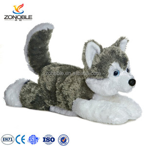 Nhà Máy OEM Thiết Kế Sang Trọng Con Chó Đồ Chơi Cuddly Sang Trọng <span class=keywords><strong>Husky</strong></span> Dog Thú Nhồi Bông - Product Image 2