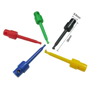 Multimeter Lead Wire Kit Hook Test Clip Grabbers Test Probe Cable Welding Test Clip