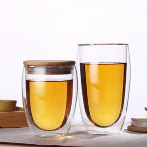BLJOE08 Clear Strong <strong>Double</strong> <strong>Wall</strong> Insulated Thermo <strong>Glass</strong> <strong>Cups</strong> for Tea <strong>Coffee</strong> Cocktail - Product Image 4