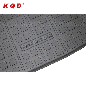 Unique pressé à chaud étanche logo disponible coffre de voiture étage cargo mat pour Qashqai accessoires 2016 parties du corps - Product Image 3