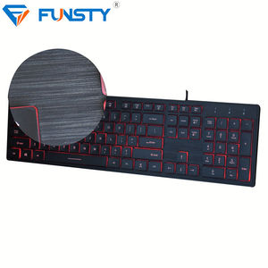 Популярные высокое качество <span class=keywords><strong>USB</strong></span> проводной ПК мультимедиа 3 цвета Подсветка клавиатуры - Product Image 4