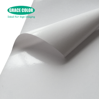 Harga Murah 120G dan 140G Dan 160G Vinyl Roll Perekat Sendiri Putih Glossy Matt yang Dapat Dicetak
