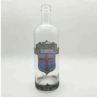 Fournisseur en gros de whisky, spiritueux de 1 litre, alcool, gin, bouteille en verre carrée, ronde, à long col avec bouchon