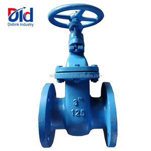 Rueda de mano Hierro dúctil/Hierro fundido Cad Dibujos Metal Sellado Brida <span class=keywords><strong>3</strong></span> "Pulgadas 125 Válvula de compuerta - Product Image 1