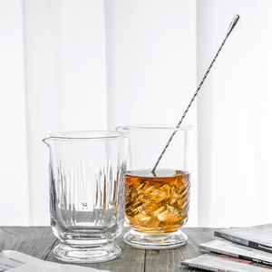 Verre à cocktail moderne soufflé à la main, transparent, sans plomb, de haute qualité, 650 ml, avec pied, pour bar, NOVARE - Product Image 6