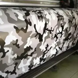 <span class=keywords><strong>Vinilo</strong></span> para Rotulación de Vehículos, Libre de Burbujas, 1.52mx30m, Negro <span class=keywords><strong>Blanco</strong></span>, <span class=keywords><strong>Camuflaje</strong></span> Ártico, <span class=keywords><strong>Vinilo</strong></span> de <span class=keywords><strong>Camuflaje</strong></span> de Nieve Ártica - Product Image 5