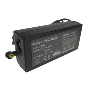 อะแดปเตอร์ AC สำหรับแล็ปท็อป 60W 19V 3.16A พร้อมหัวต่อขนาด 5.5*2.5 มม. - อะแดปเตอร์ชาร์จทดแทนที่เชื่อถือได้สำหรับแล็ปท็อป <span class=keywords><strong>IBM</strong></span>/<span class=keywords><strong>Lenovo</strong></span> - Product Image 1