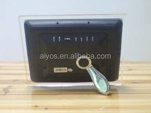 AIYOS meilleur 10 pouce numérique <span class=keywords><strong>photo</strong></span>/<span class=keywords><strong>photo</strong></span> de support de châssis/<span class=keywords><strong>musique</strong></span>/vidéo jouer bon <span class=keywords><strong>pour</strong></span> la publicité - Product Image 4