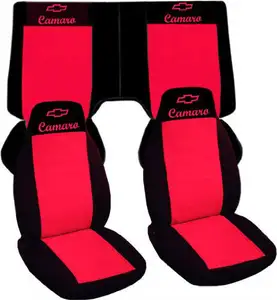 Camaro car seat covers. Front and back seat covers