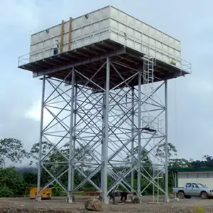 ISO Standard galvanized steel water tank panels,bolted type galvanized tank, galvanized pressed steel water tank