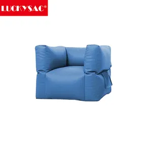 Living room leather bean bag chair, sofa bean bag chair waterproof