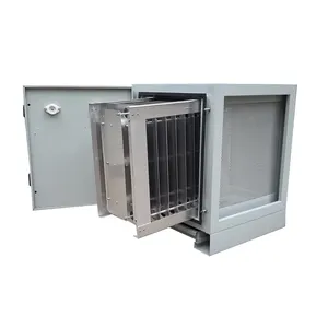 Commerical Catering Equipment Low-altitude Emission High Voltage Electrostatic Precipitator With Free Spare Parts