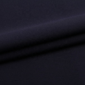 Tela de sarga fina tejida teñida lisa 100% rayón Black Air Jet Loom Jersey para camisa - Product Image 3